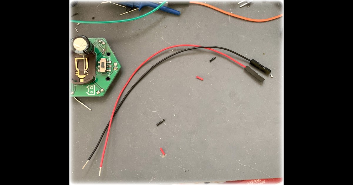 解説！六角ダイオードを配線給電化してふんわり点滅にする方法