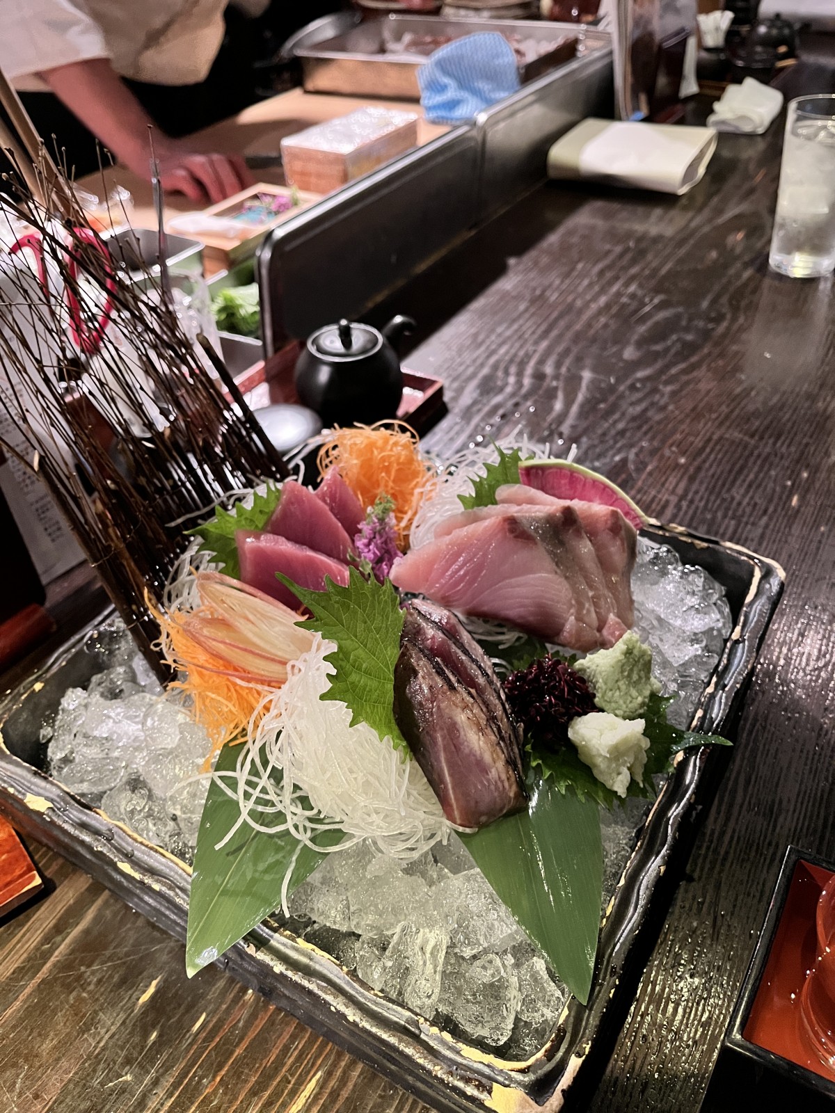 このあと、のどぐろの一本焼きも頼んだ