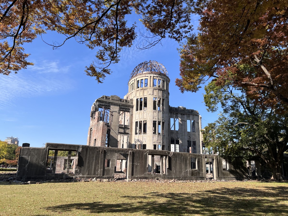 著者撮影2025年11月16日 広島,原爆ドーム
