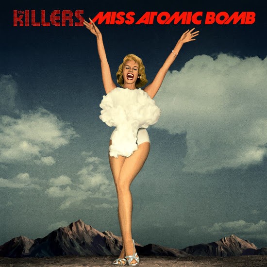【図2】ザ・キラーズの楽曲〝Miss Atomic Bomb〟のジャケット（2012年リリース）。Ultratop（French）「The Killers – Miss Atomic Bomb」（最終閲覧日2026年8月9日 ）、https://www.ultratop.be/fr/song/103e1a/The-Killers-Miss-Atomic-Bomb