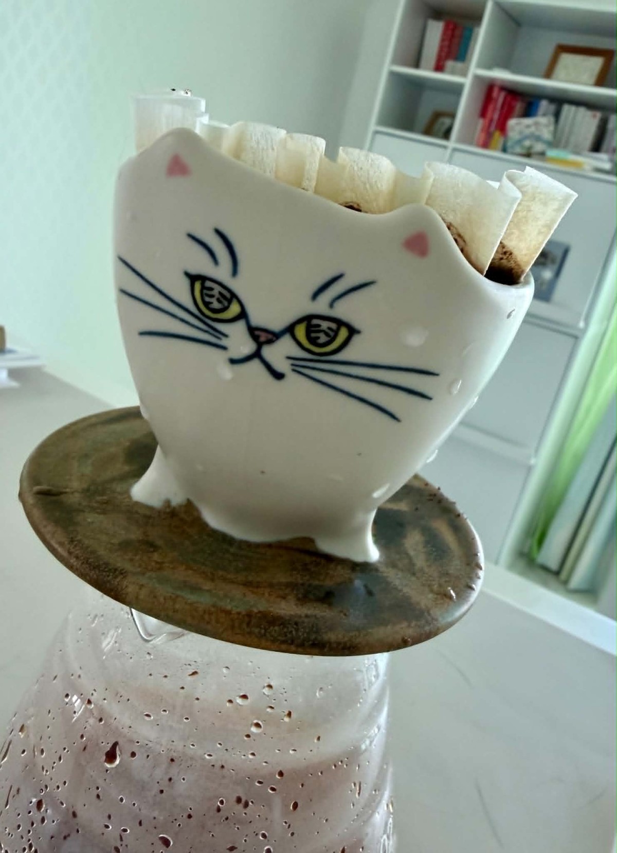 あまりにもかわいい猫ちゃんドリッパー