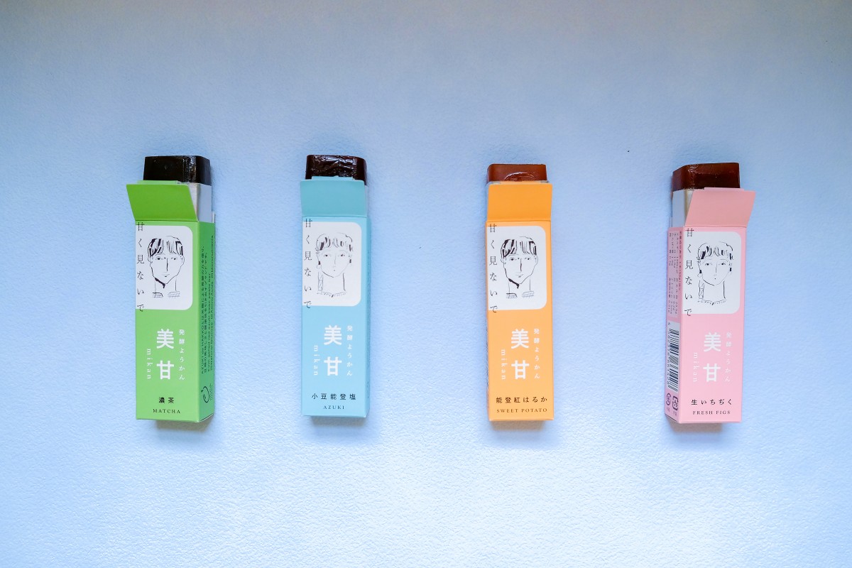 発酵ようかん　美甘（からふるBOX5個入）。パッケージもめっちゃかわいい