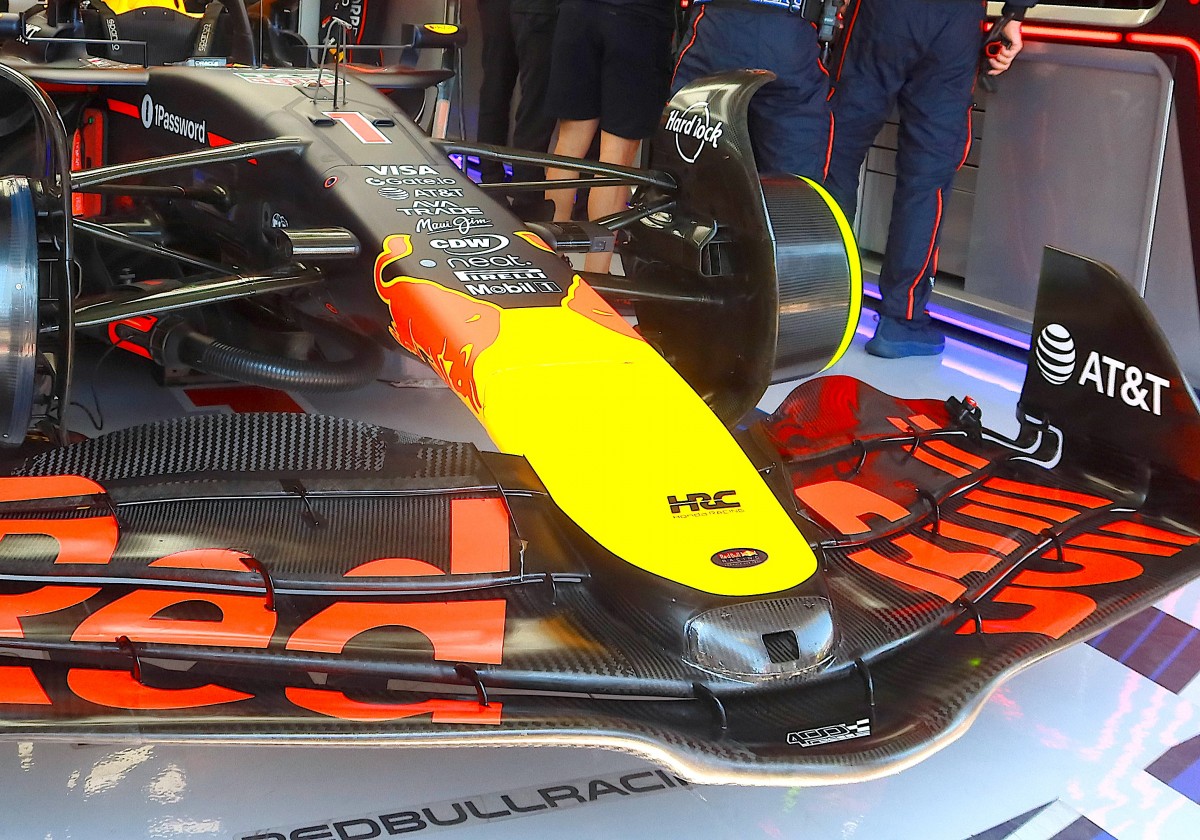 F1ボディ　角田仕様 F1角田裕毅を入賞させた