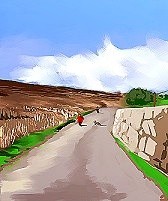 昔のカラースケッチ。