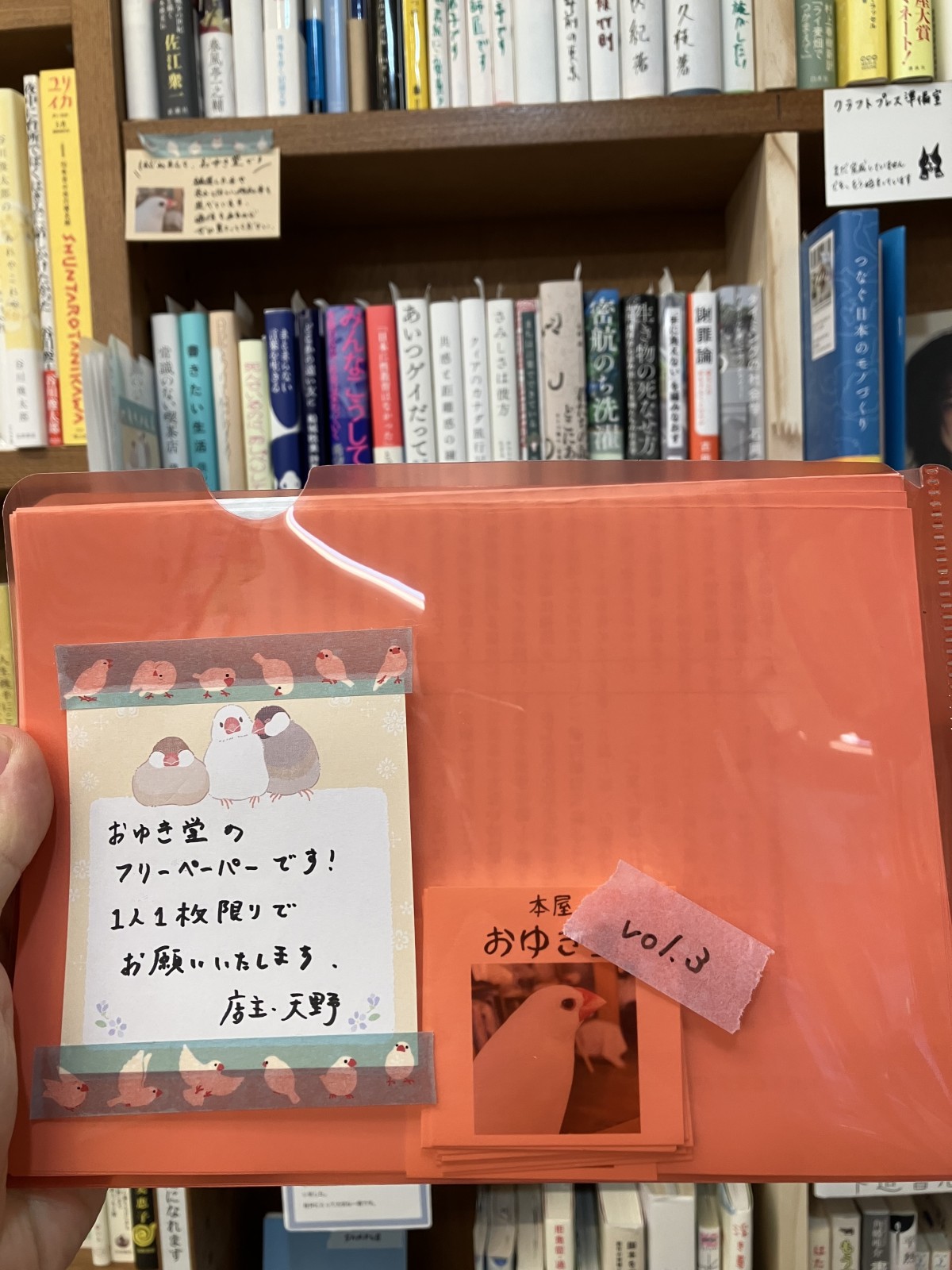 おゆき堂通信vol.3を設置してきました／2026年4月4日撮影