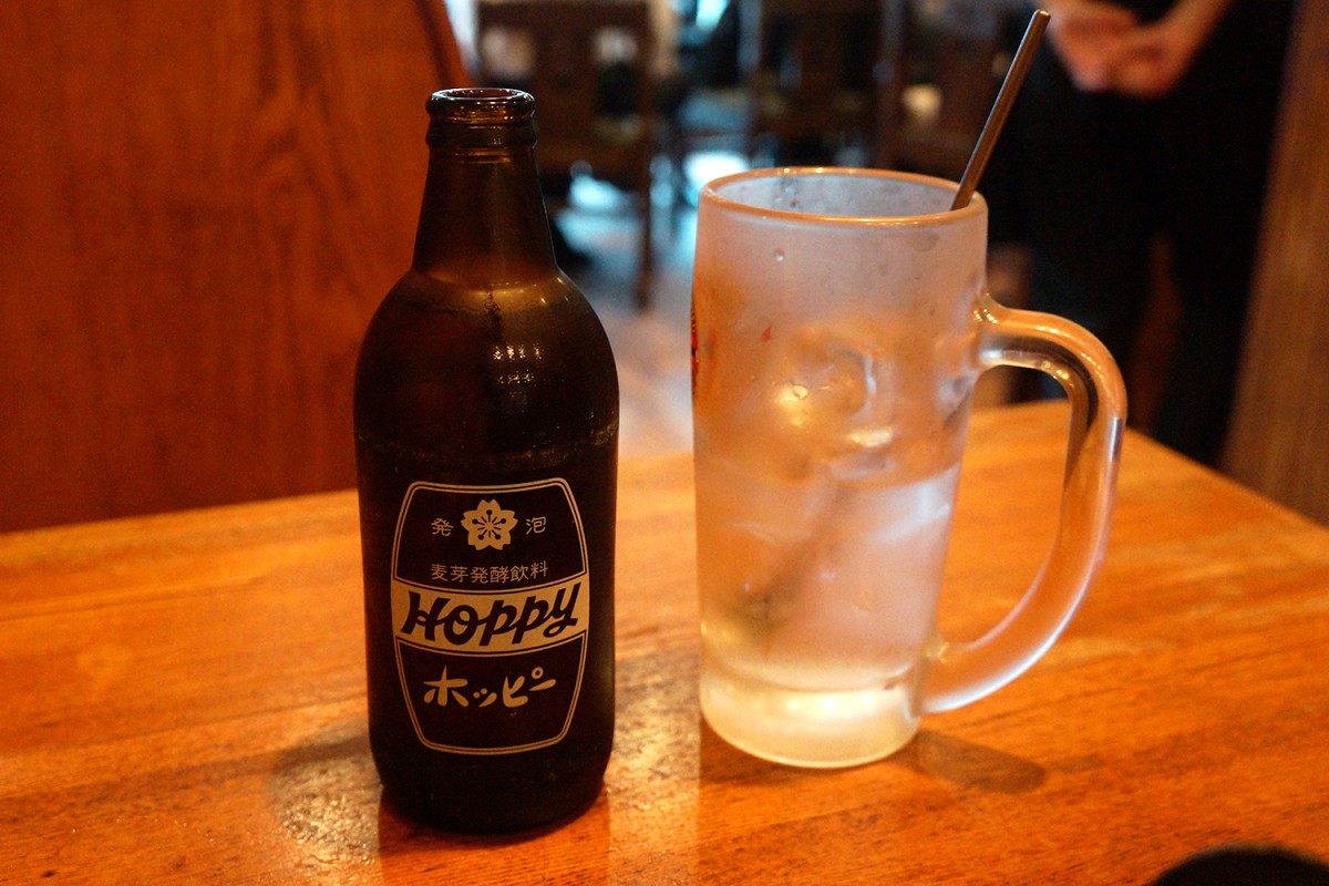 「ホッピーセット」（値段不明）