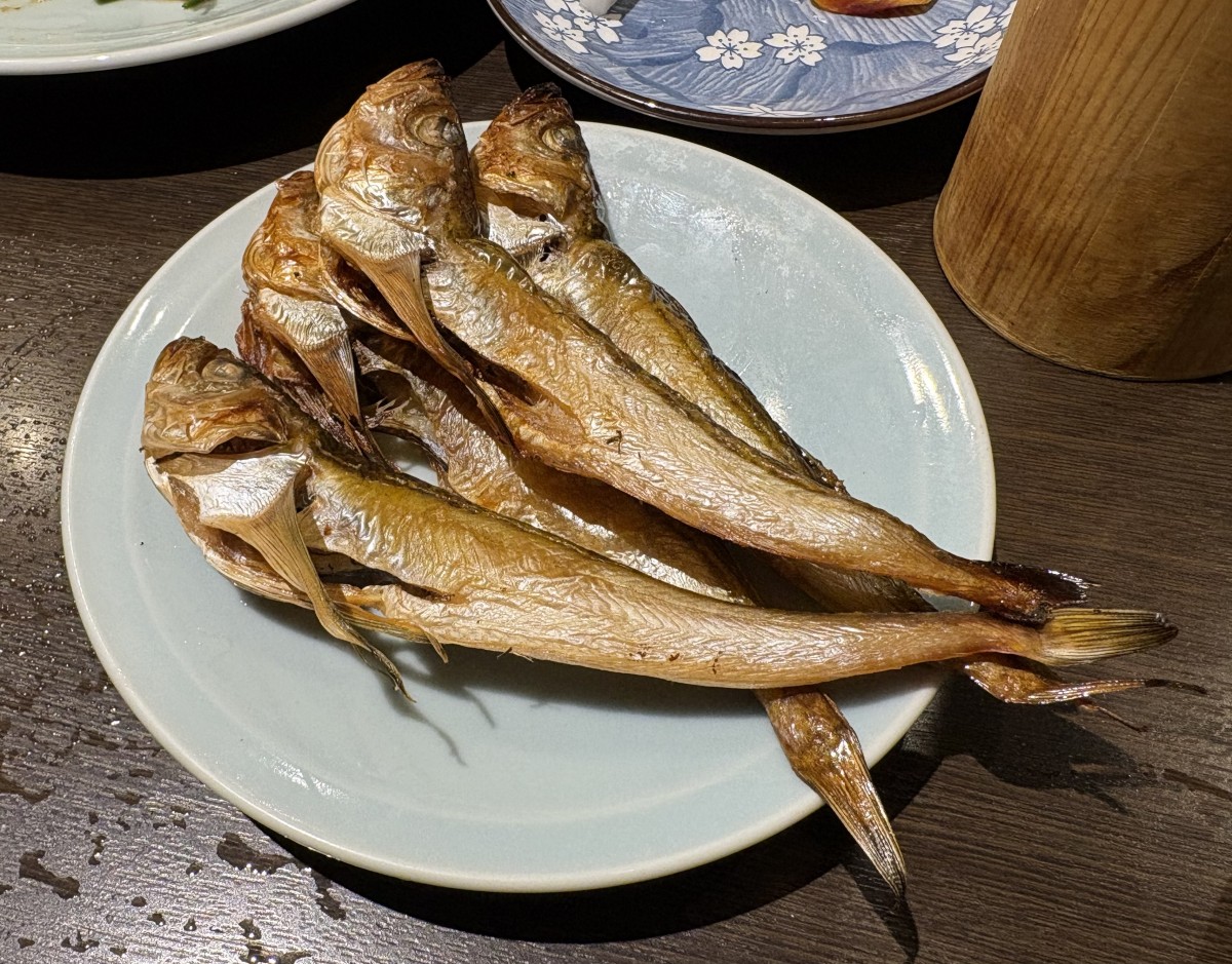 はたはたの一夜干し　柔らかくて、信じられないくらい旨い