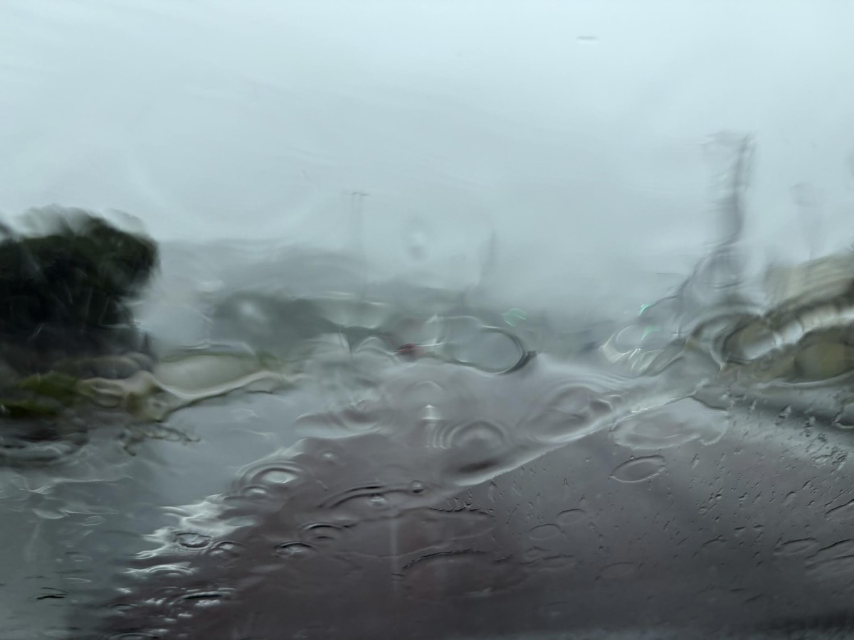 雨のドライブ