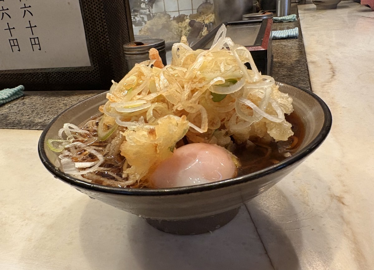 新宿 かめや　天玉そば