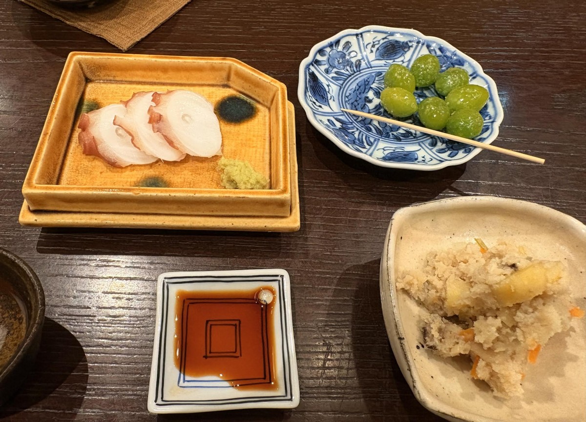 蕎麦にたどり着く前から、一つひとつ美味しいの塊