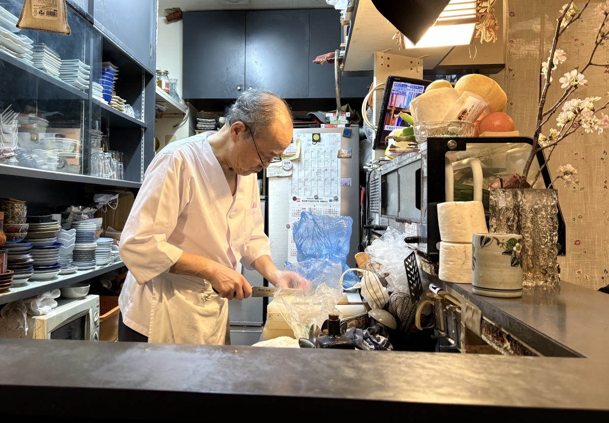 小料理屋『秀』は渋谷で一番、アジフライとしめさばが美味しい店。店主が元気そうでよかった