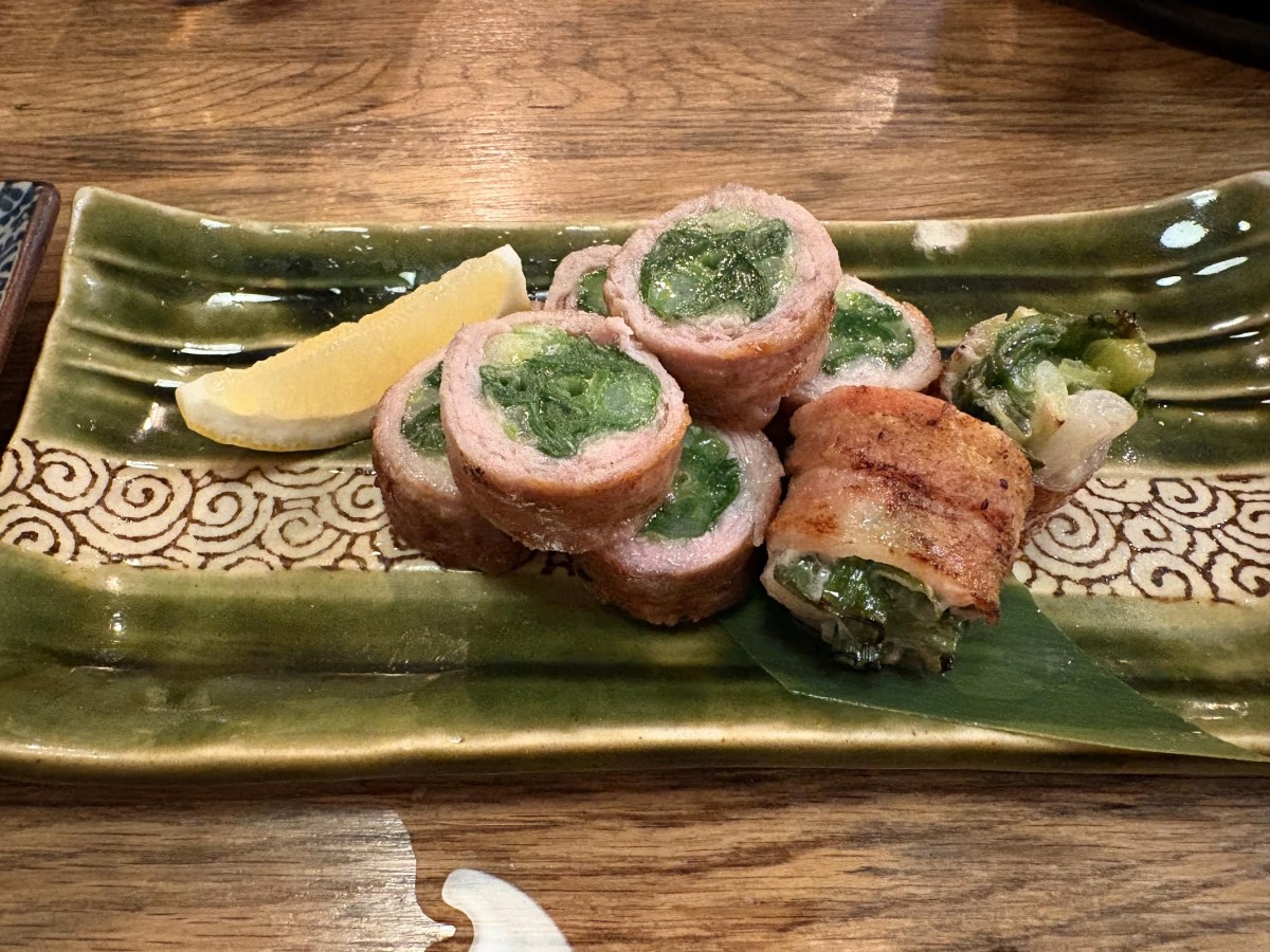 九条ネギファン騒然の一品「九条ネギの豚肉巻き」