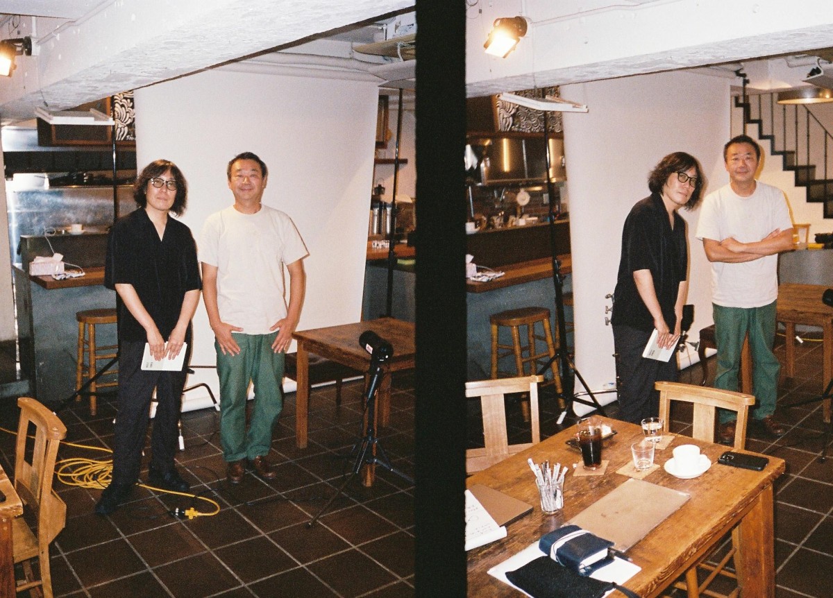 戌井さんと『SWITCH』スタジオにて。