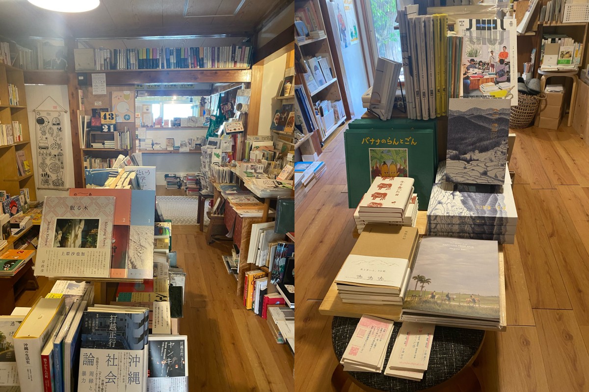 右は、作っていただいていたらくだ舎コーナー