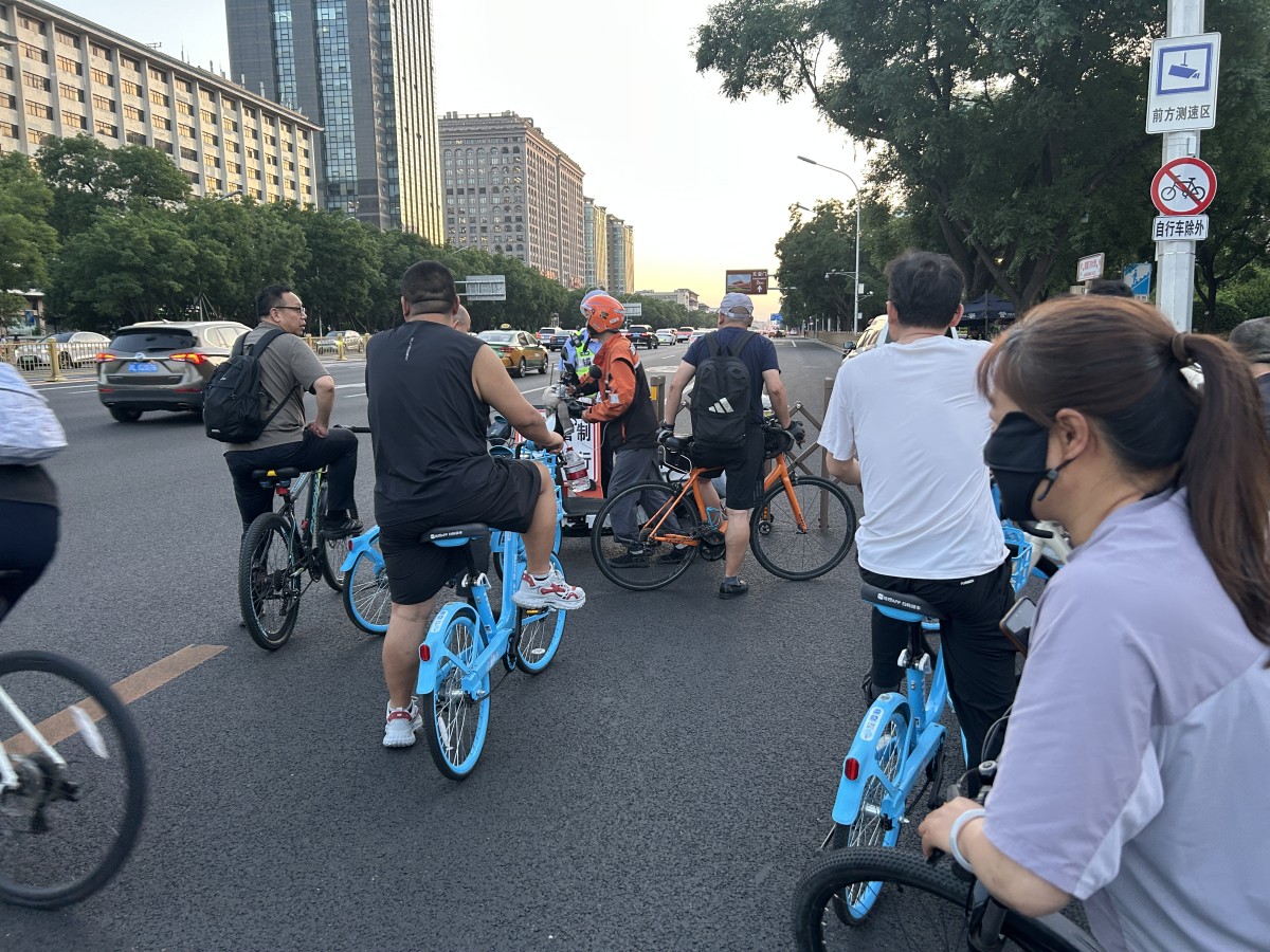 自転車だらけの街、北京
