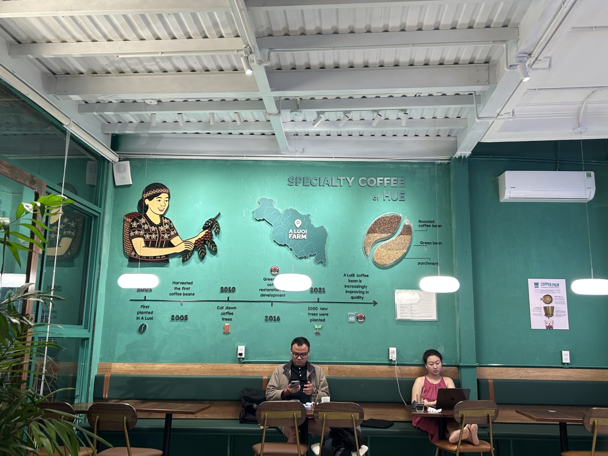 ベトナムオリジナルのスペシャリティコーヒーを出すカフェも増えてきた。ベトナムのカフェレベルは現在上昇中だ。