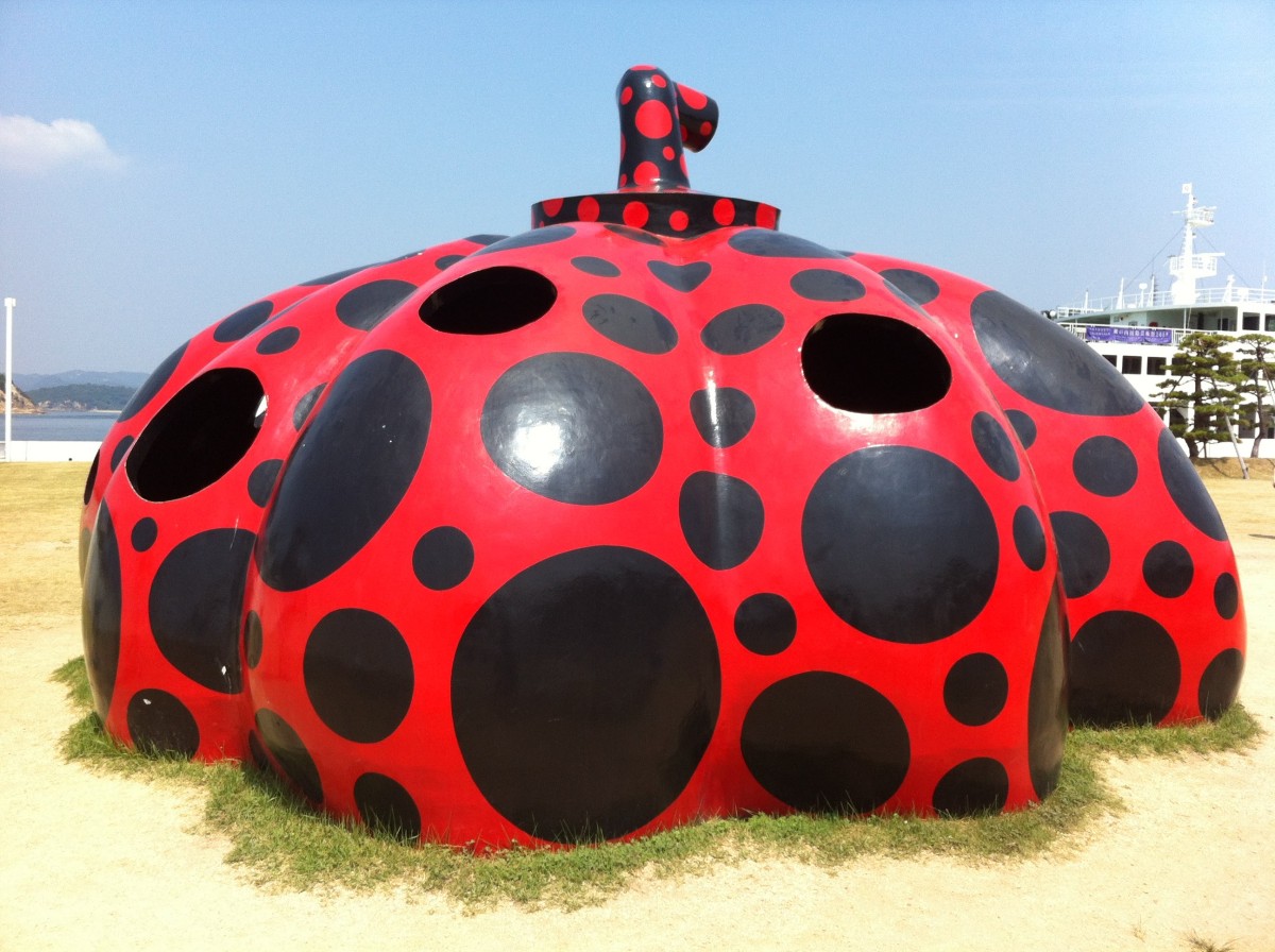 Akakabocha, Naoshima, Kagawa, Japan