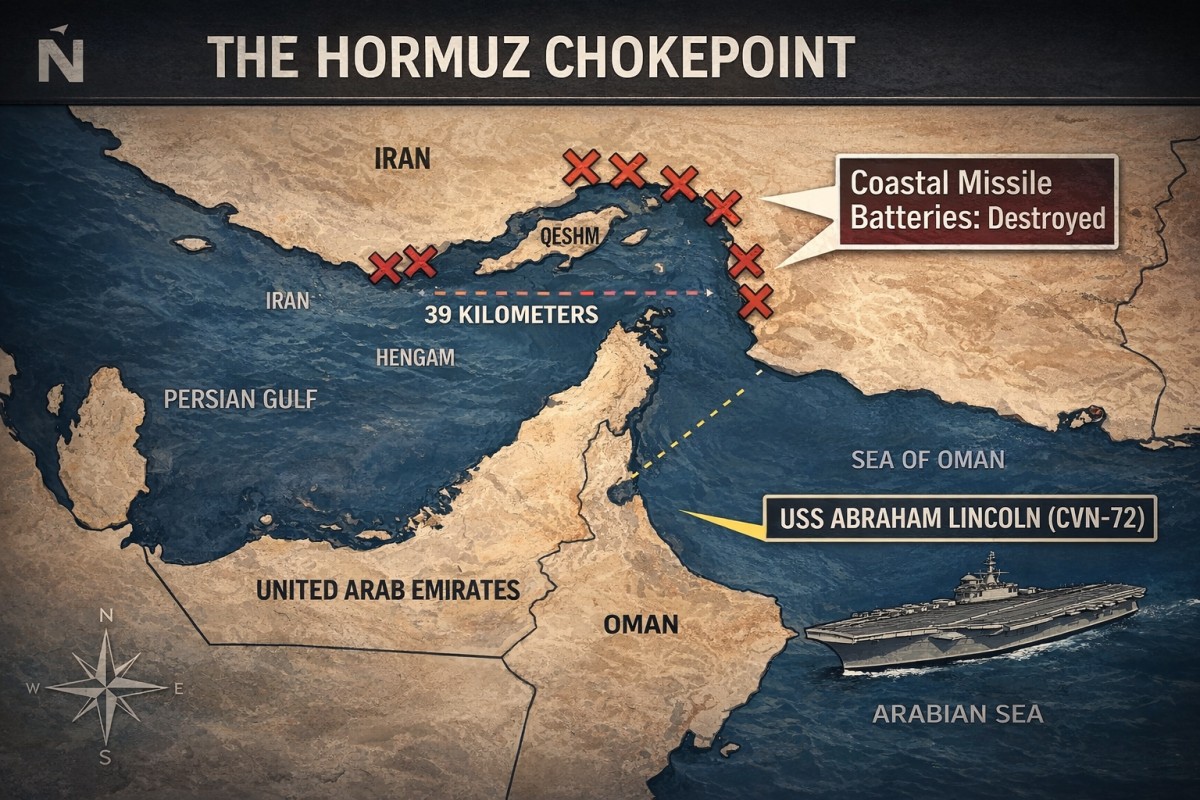Map adapted from Navy Media video