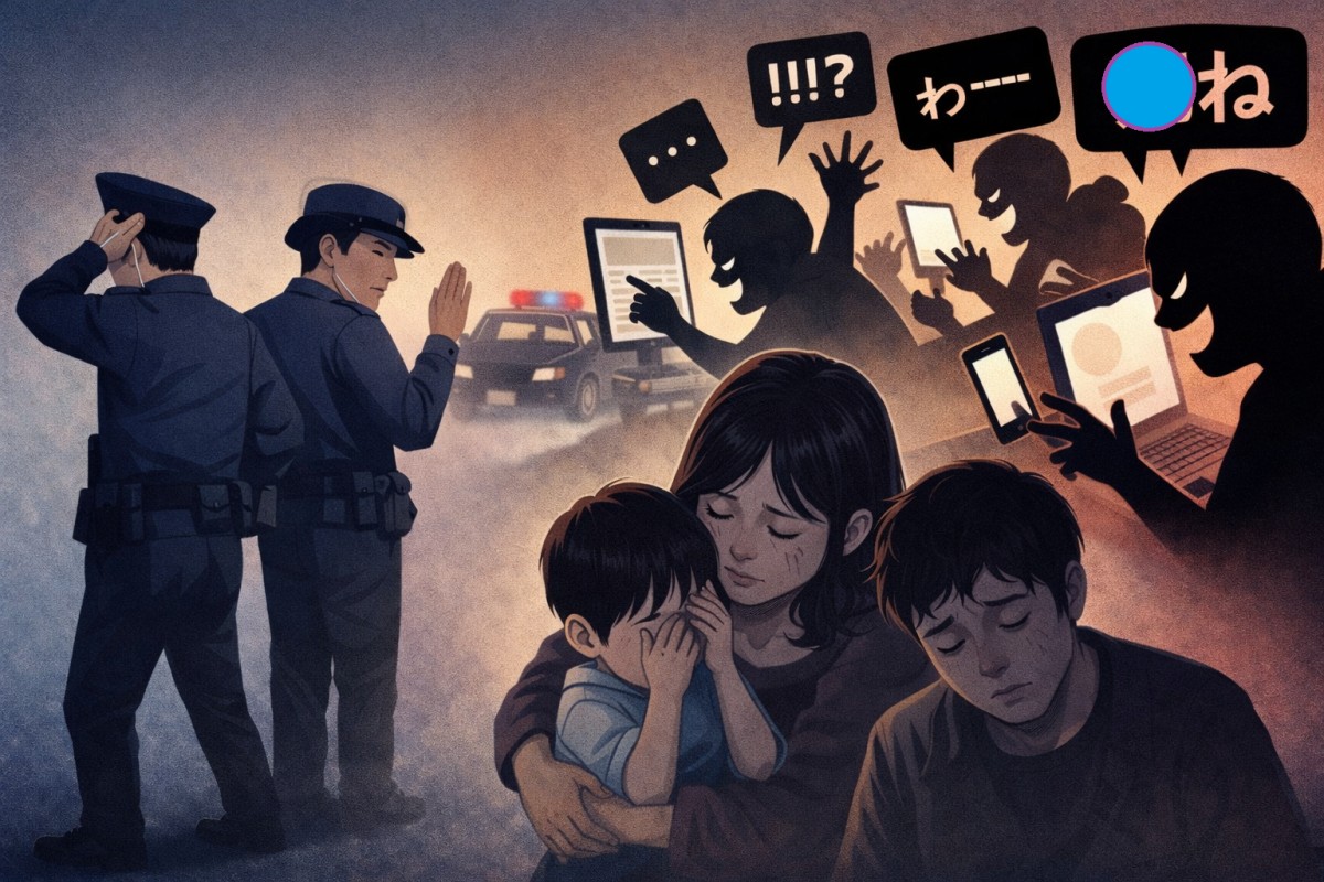 AIで作ったSNSネットリンチの画像