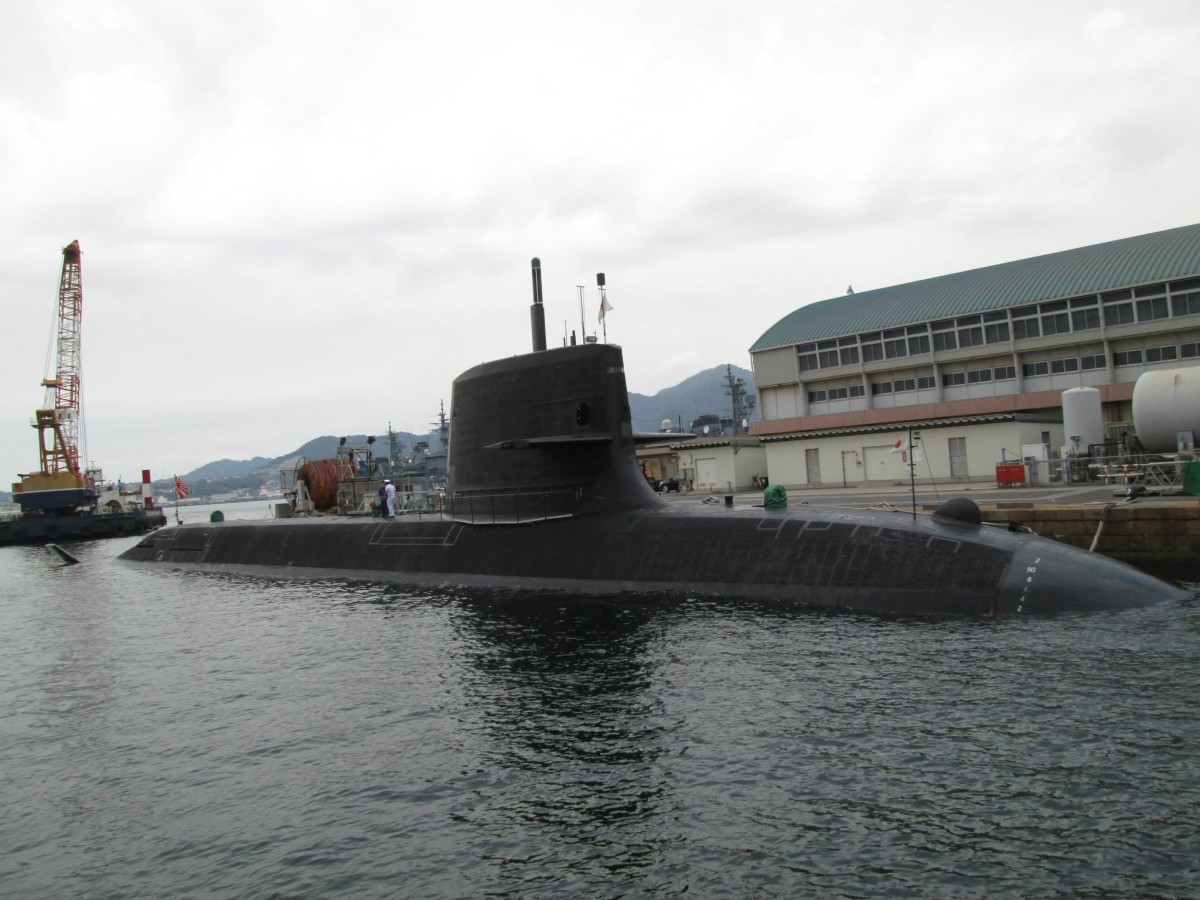 呉　潜水艦　著者撮影　そうりゅう型潜水艦