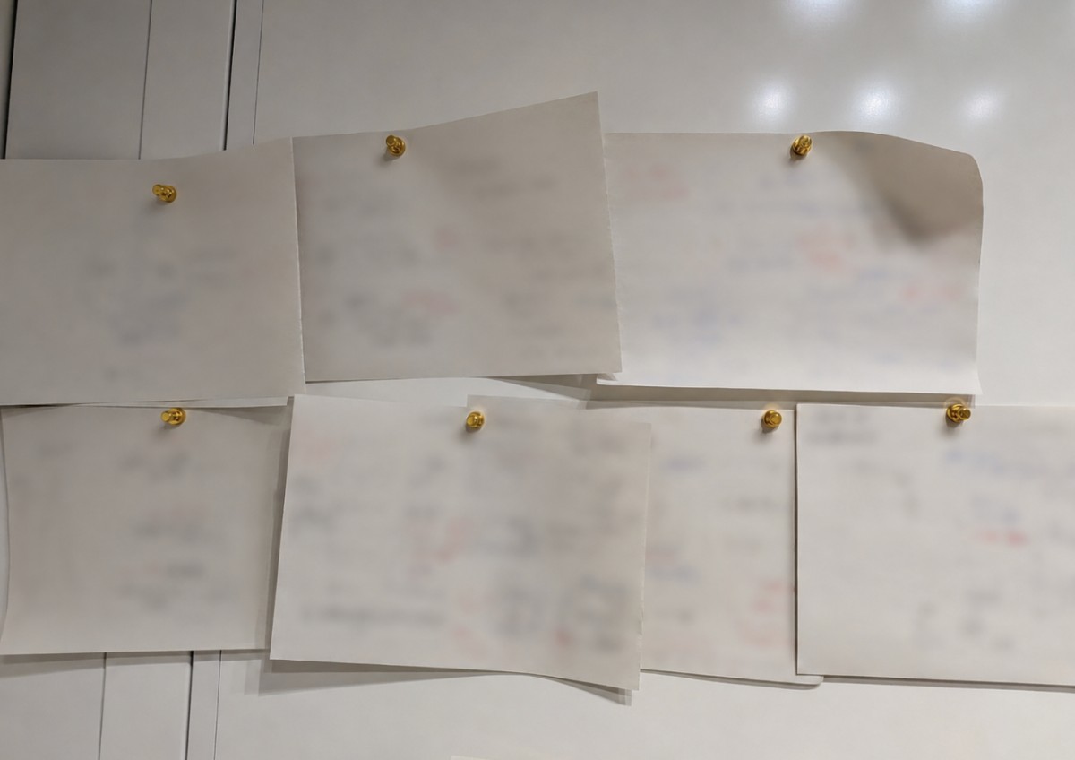 構造化思考については最近はよく手書きしている。アナログ回帰。