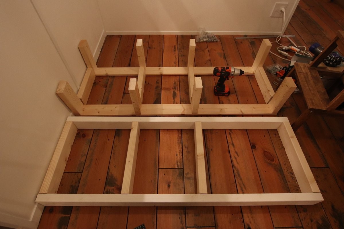 SPF材のツーバーフォーを使いました