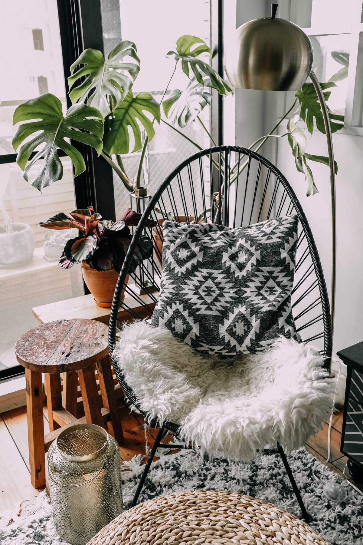 モーダ・エン・カーサ アーチ型フロアスタンド フロアランプ 照明