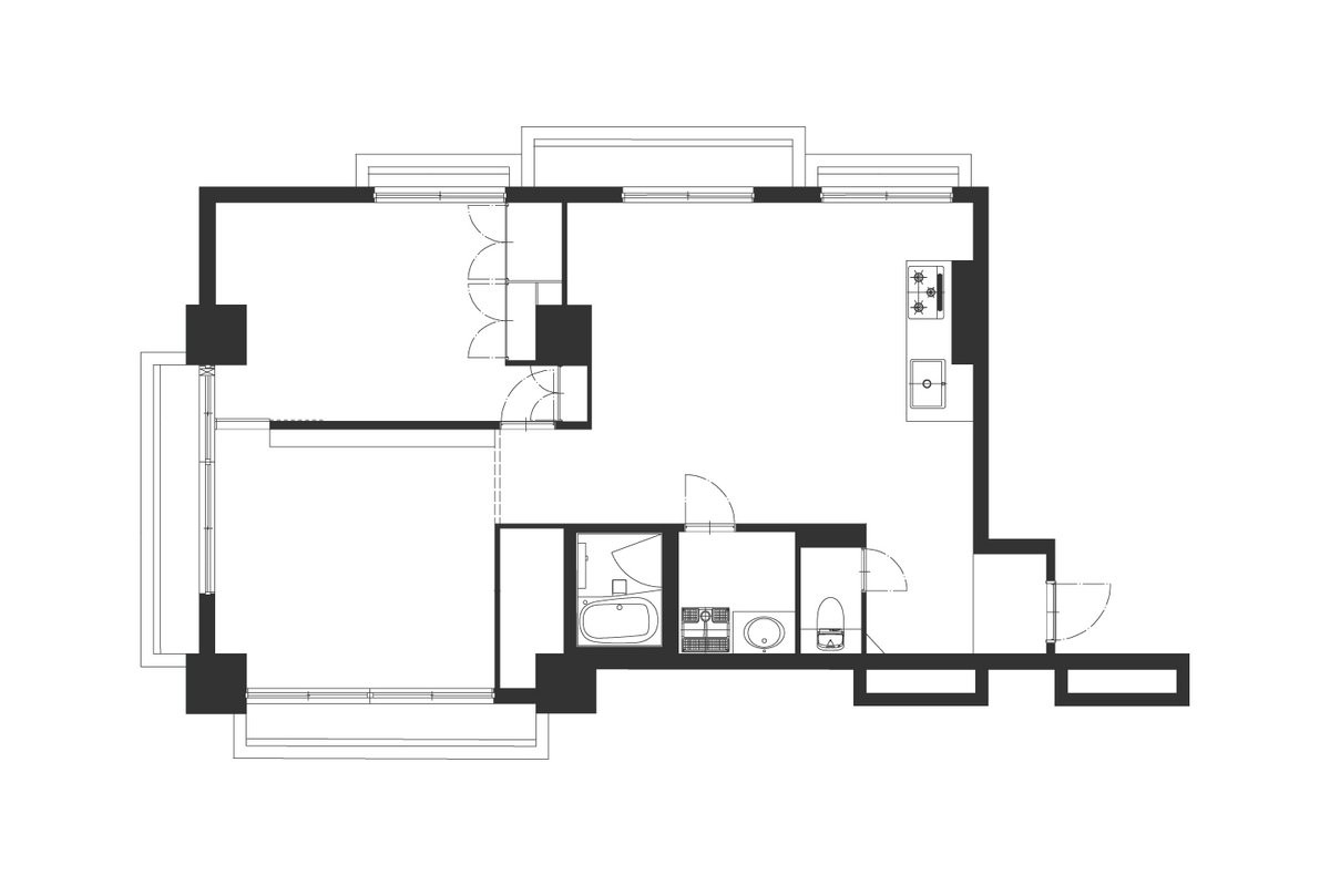 購入当時の間取り