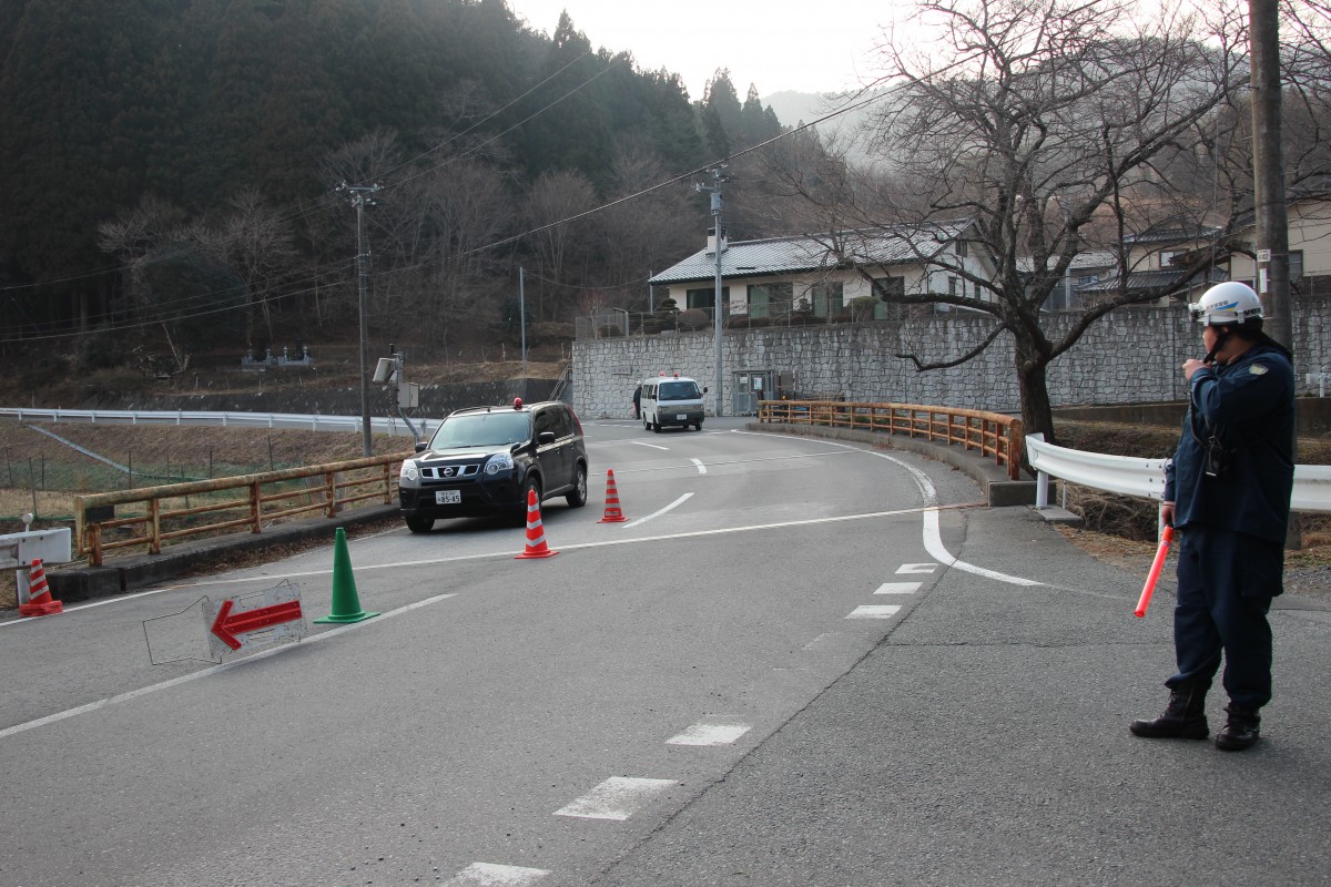 火災のエリアは立ち入り禁止となっている（撮影：渋井哲也、25年3月2日）