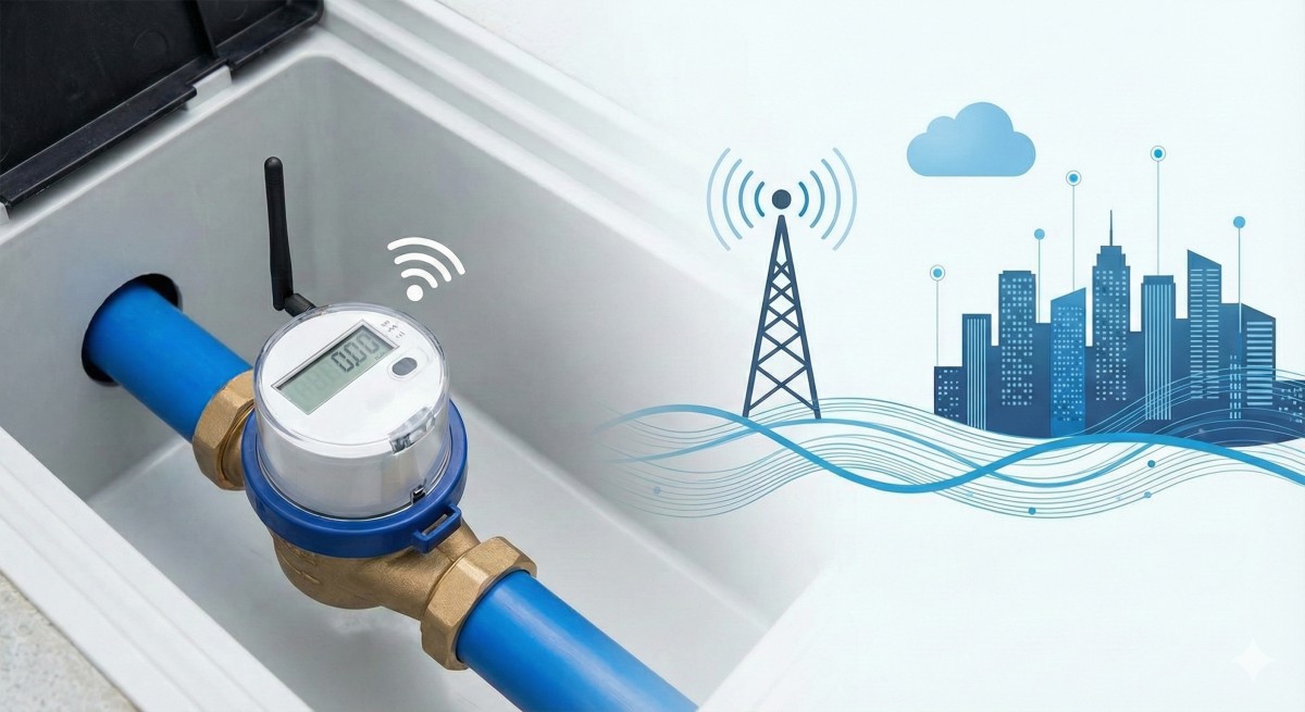 人件費のかからない検針。電気は既に実現しています。