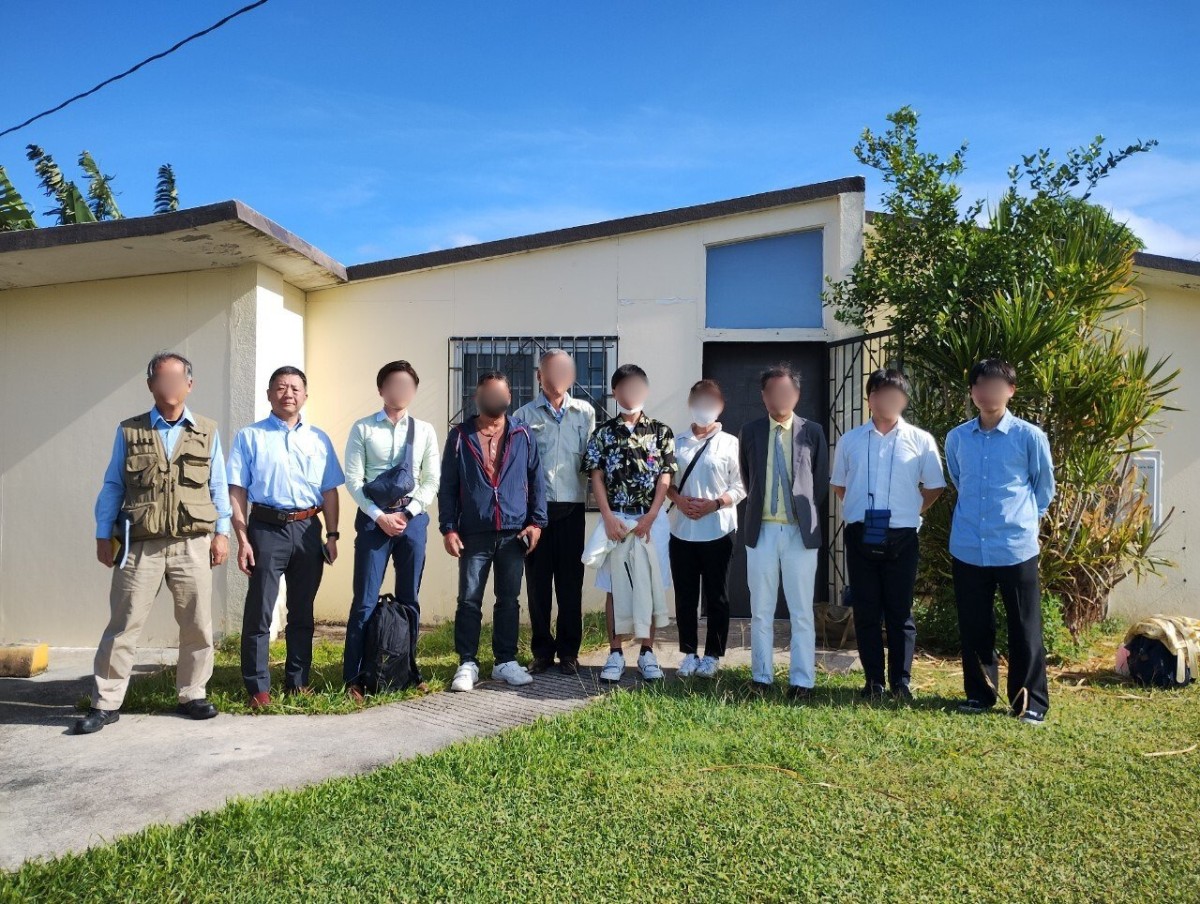 令和６年度　マリアナ諸島現地調査第５次派遣メンバー