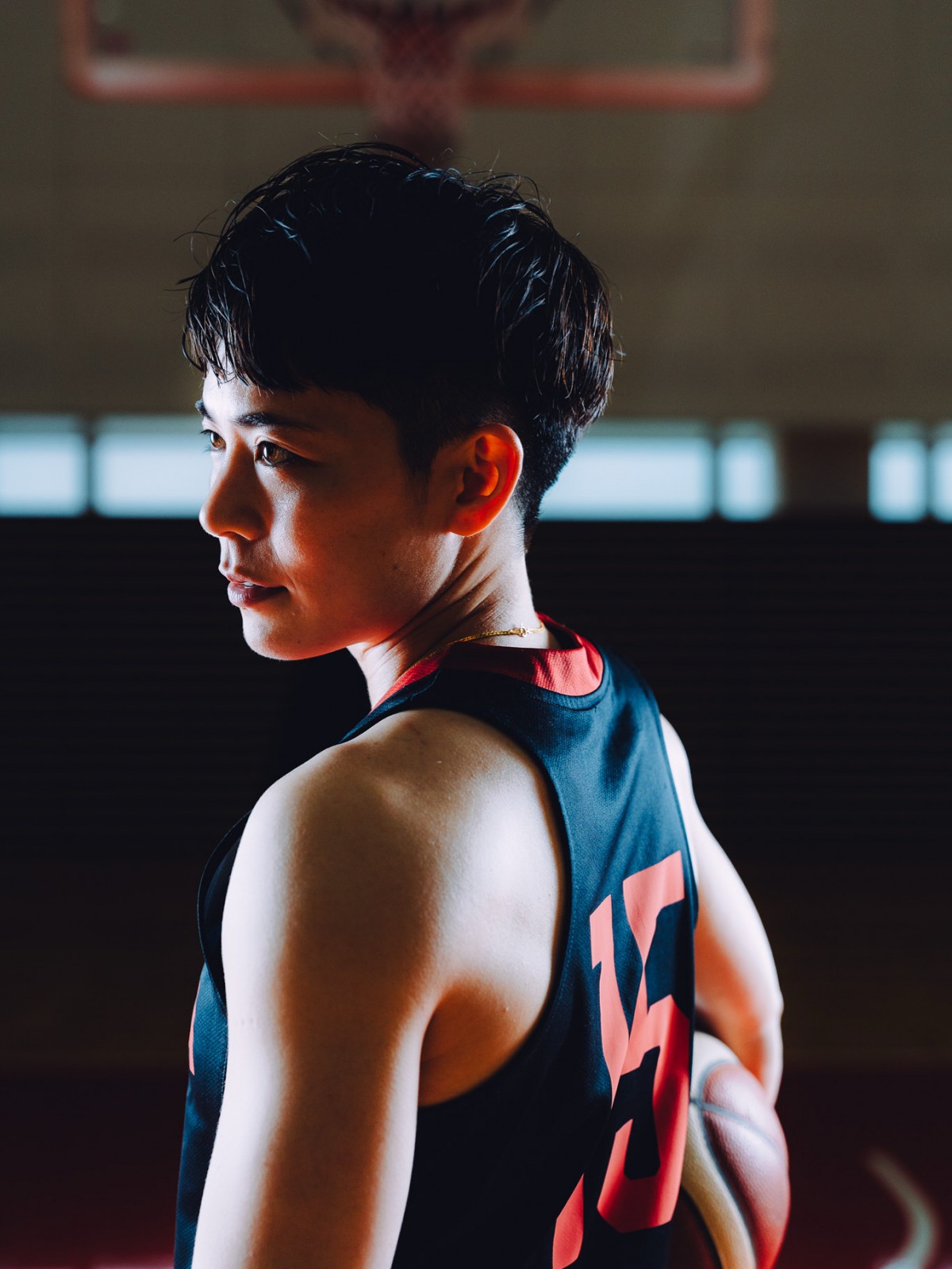 写真は主にポートレートを撮っています。上はダブドリ24で撮った安間志織選手。