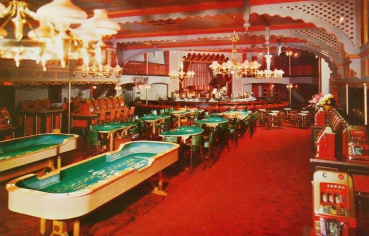 Casino interior, Las Vegas, c.1950s (photographer unknown)