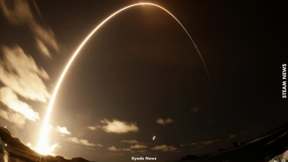 H3ロケット10号機の打ち上げ(Kyodo News)