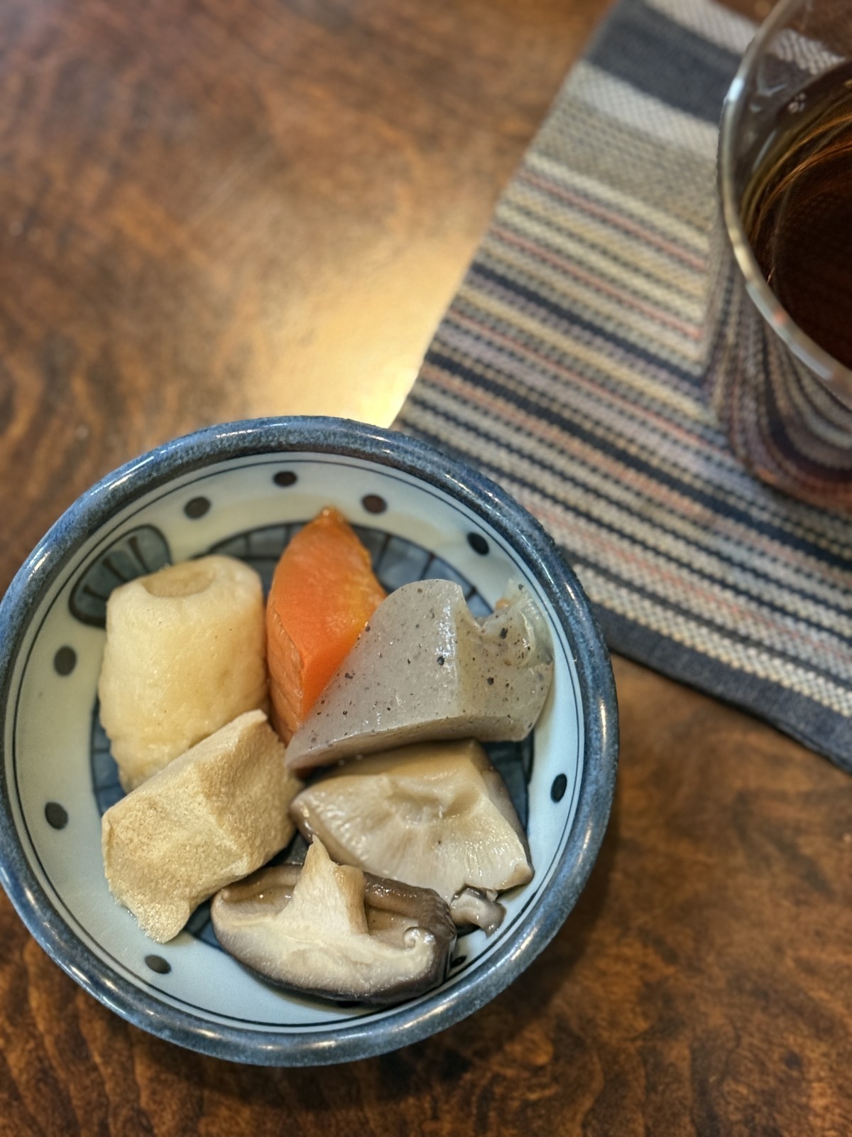 しいたけ1個多いです、むすこがいれた。