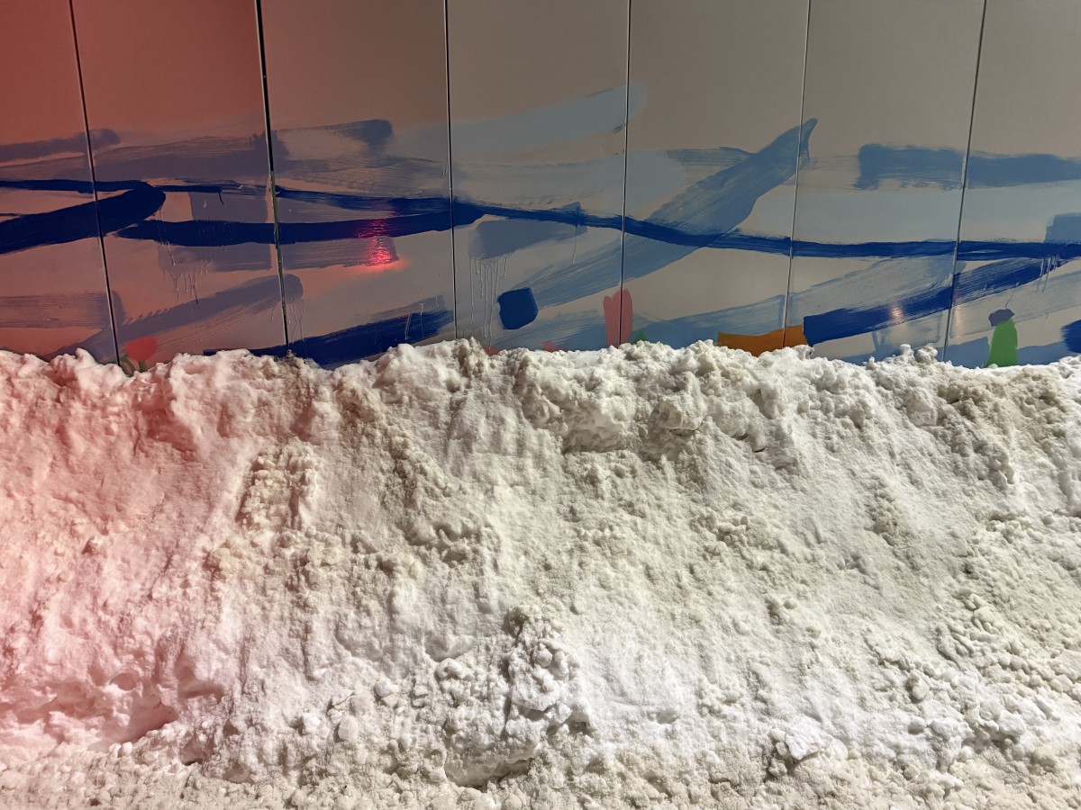 暑い夏にさっちゃんが描いていた絵、冬もいいね。