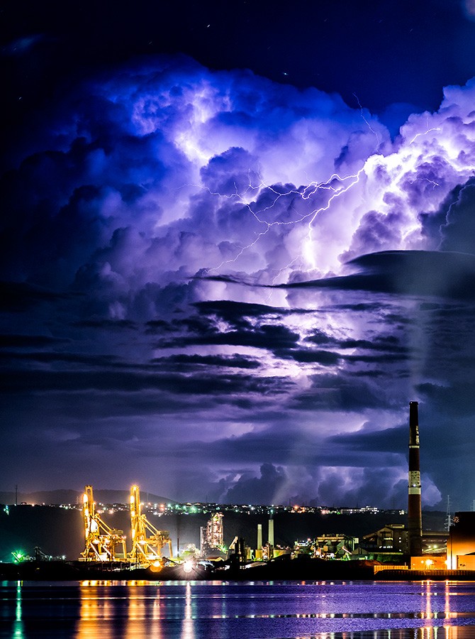 Mori Daisuke・「工場夜景・美の祭典」フォトコンテスト2014最優秀作品賞・室蘭市