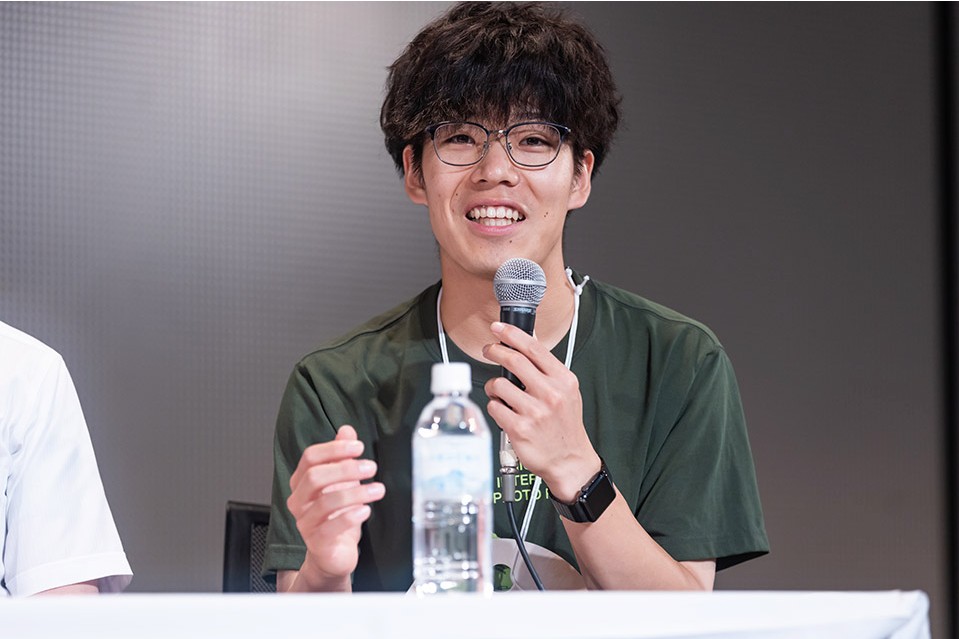 東川町に移住した東京カメラ部10選佐藤悠大さん・東京カメラ部2023写真展にて・東京カメラ部撮影