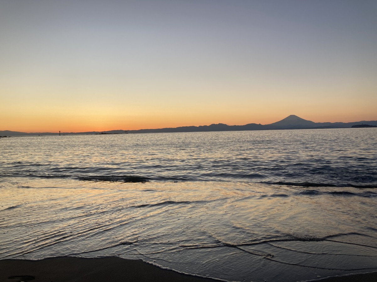 年始は逗子に行った