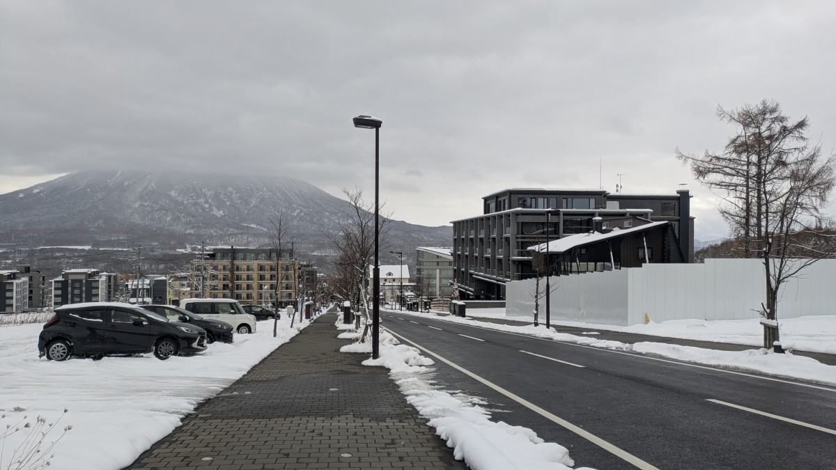 倶知安町ニセコひらふのメイン通り