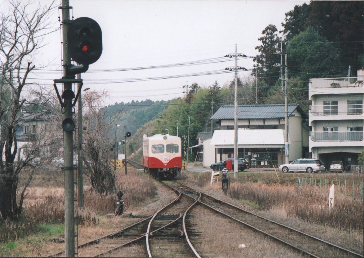 常陸小川駅へ入る432
