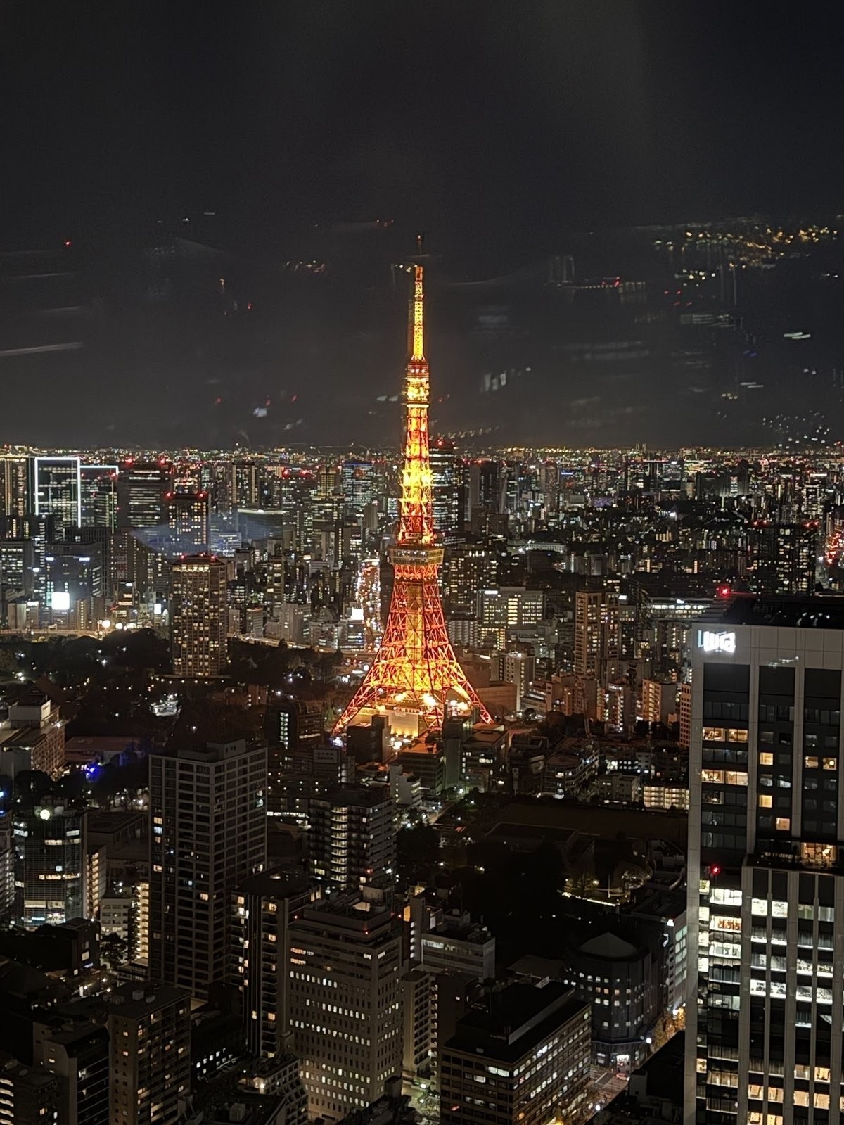 オフィスから見える東京タワー