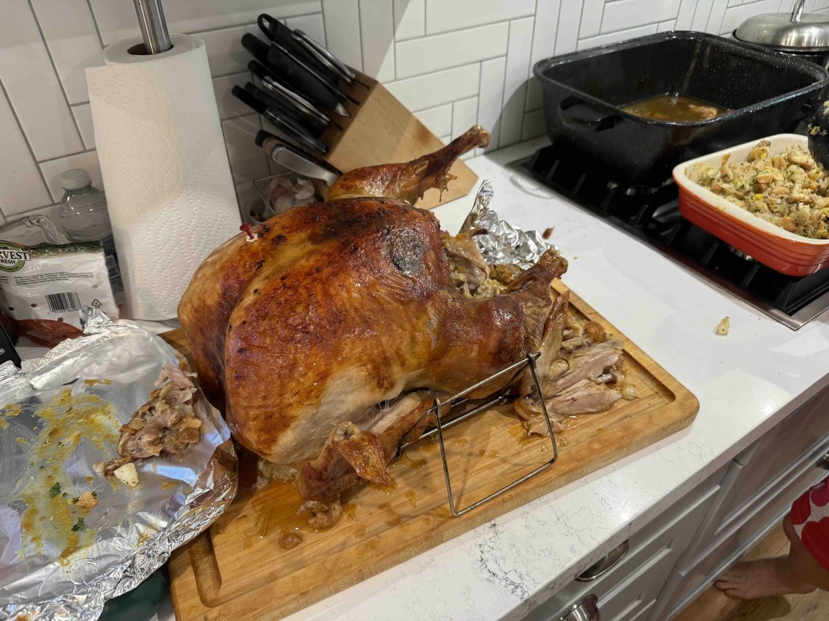 今回食べた七面鳥料理