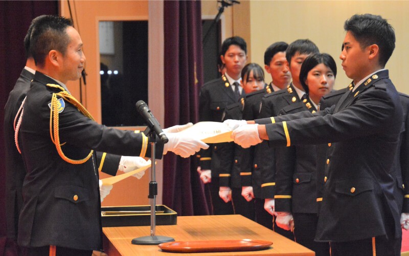 陸上自衛隊幹部候補生学校(卒業式)