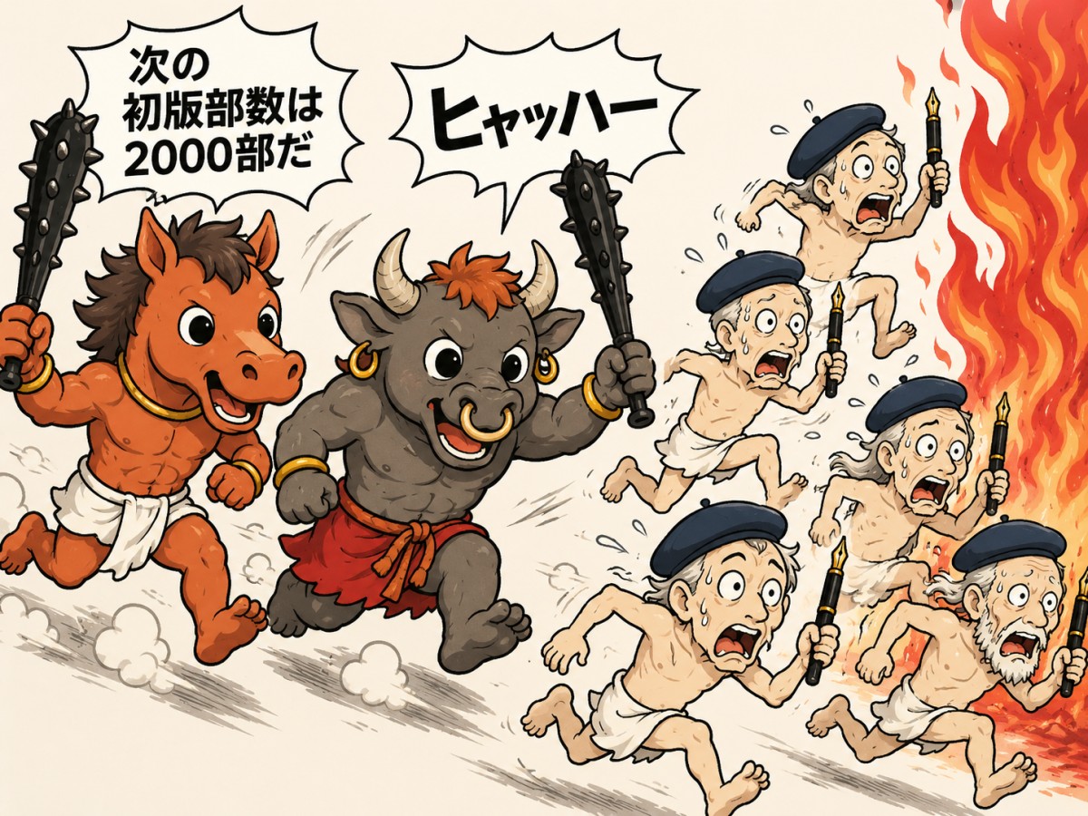 出版業界地獄之圖