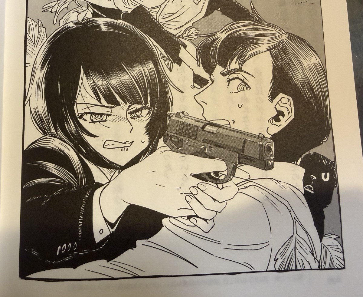 『エンスカ』ヒロインのアイス（左）。イラストは野上武志さんです。すてき！