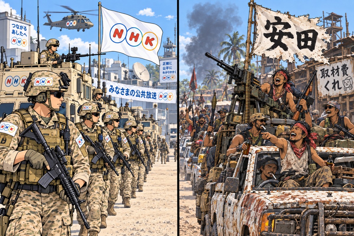 正規軍VS武装勢力。正面から戦って勝てるかこんなもん