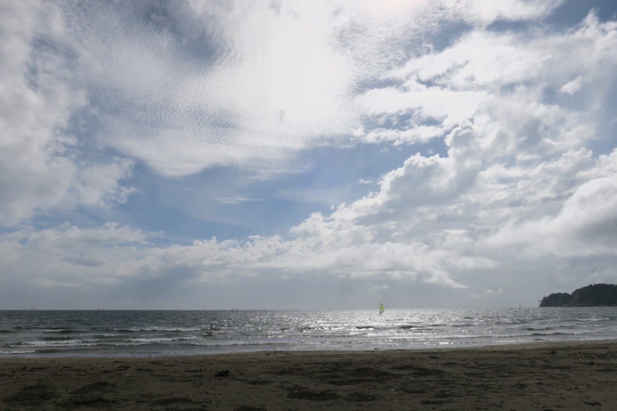 鎌倉の海。photo:yue arima