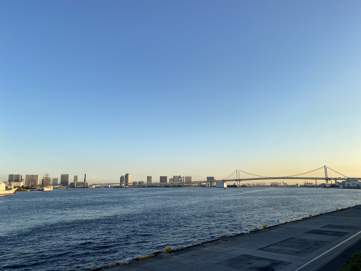 竹芝からの眺め。photo:yue arima